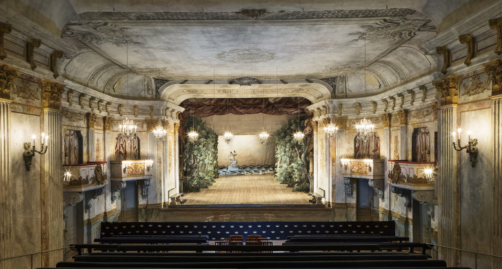 Scenen på Drottningholms Slottsteater